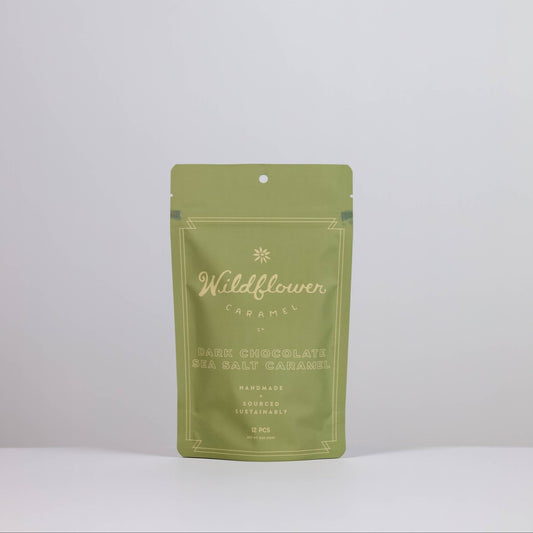 Dark Chocolate Sea Salt Caramels - vibeboxshop