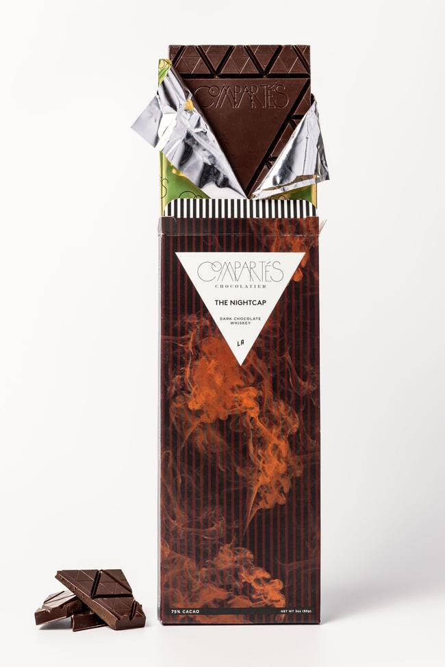 Nightcap Whisky Dark Chocolate Bar