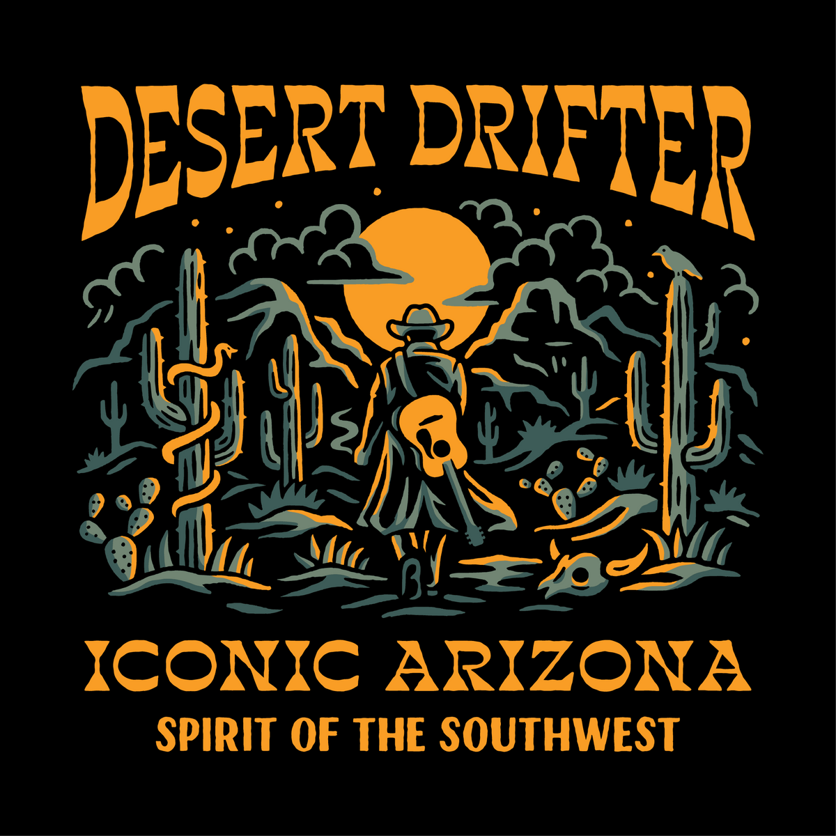 Desert Drifter Unisex Tee - vibeboxshop