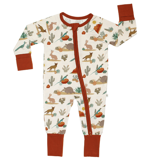 Desert Friends Bamboo Baby Pajamas - vibeboxshop