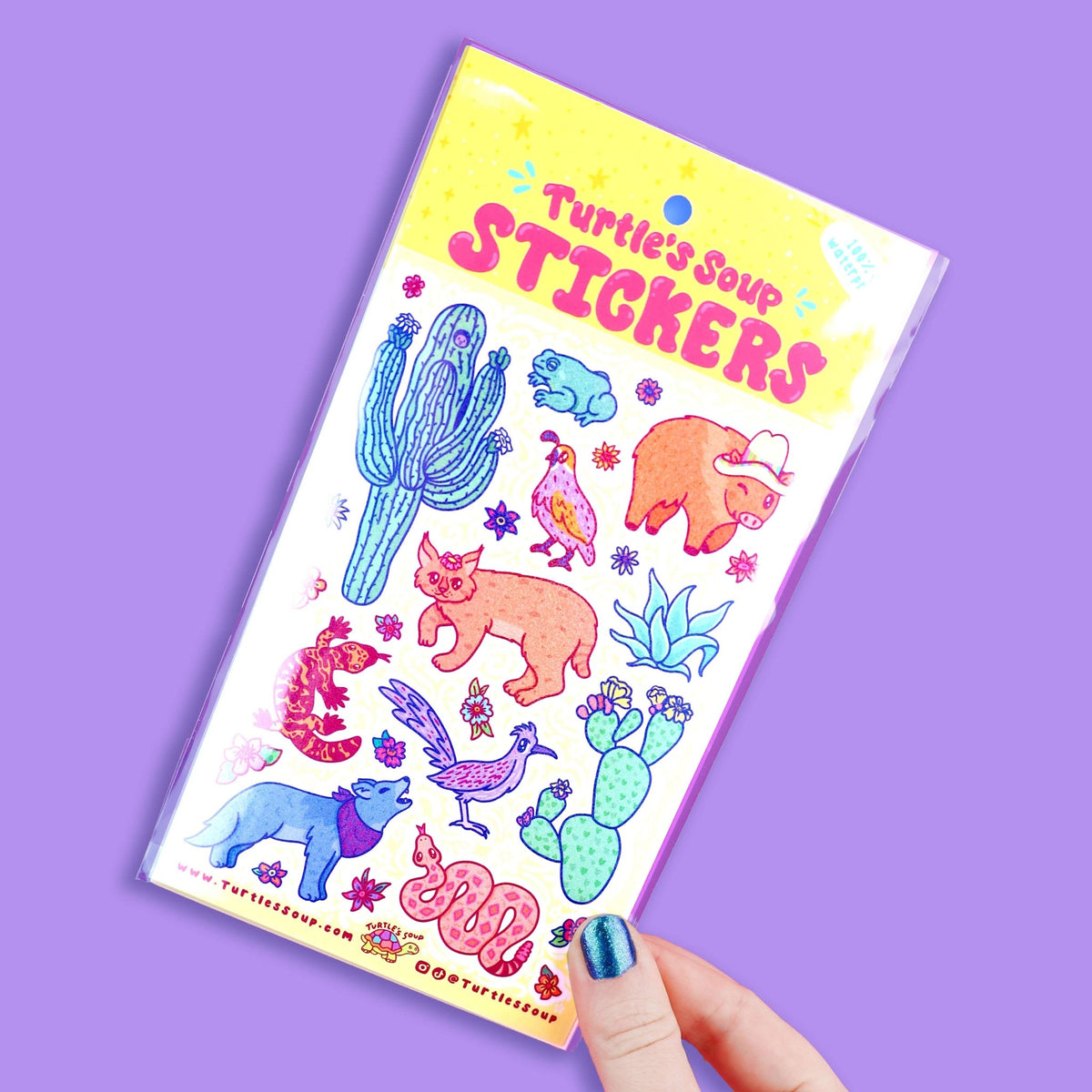 Desert Vibes Sticker Sheet - vibeboxshop