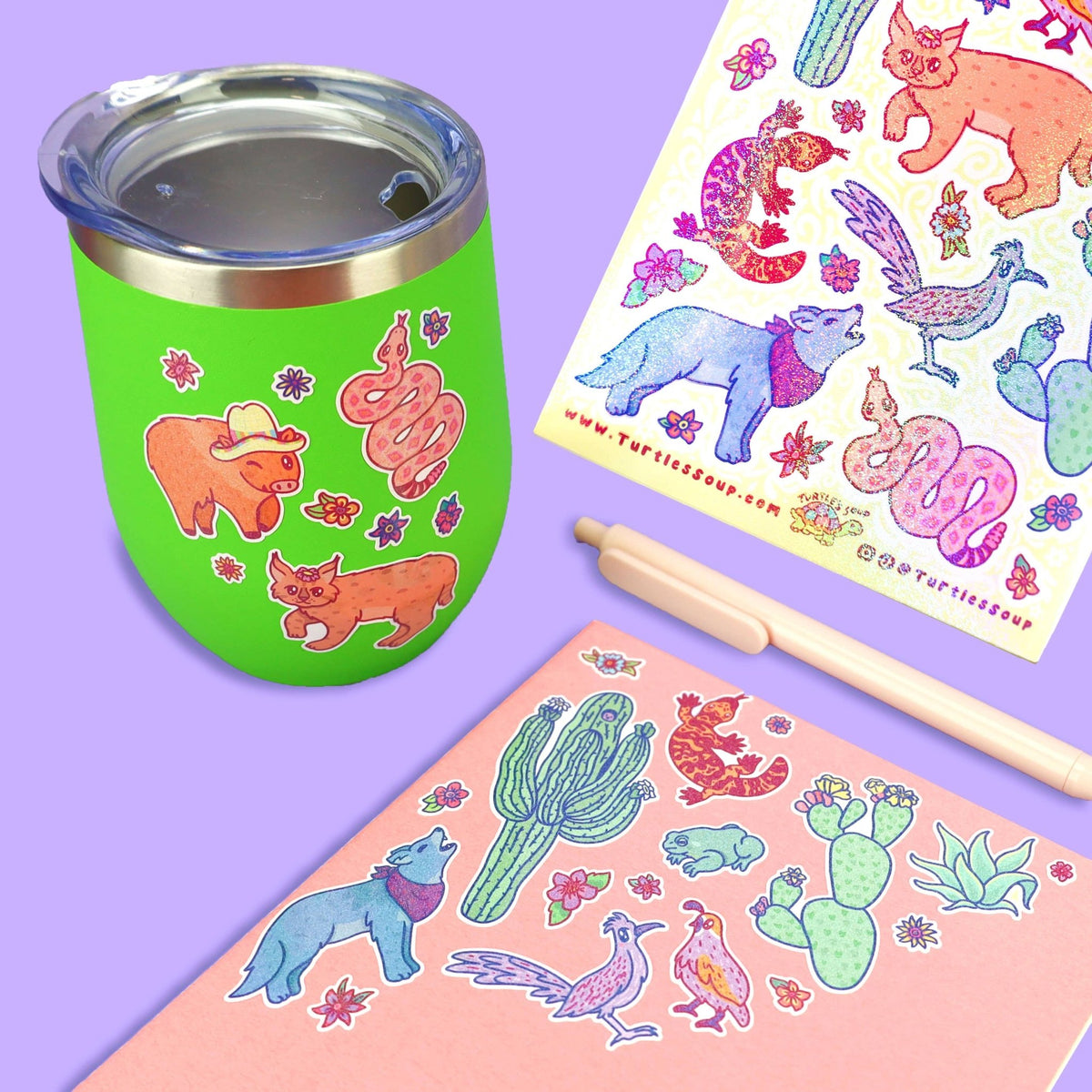 Desert Vibes Sticker Sheet - vibeboxshop