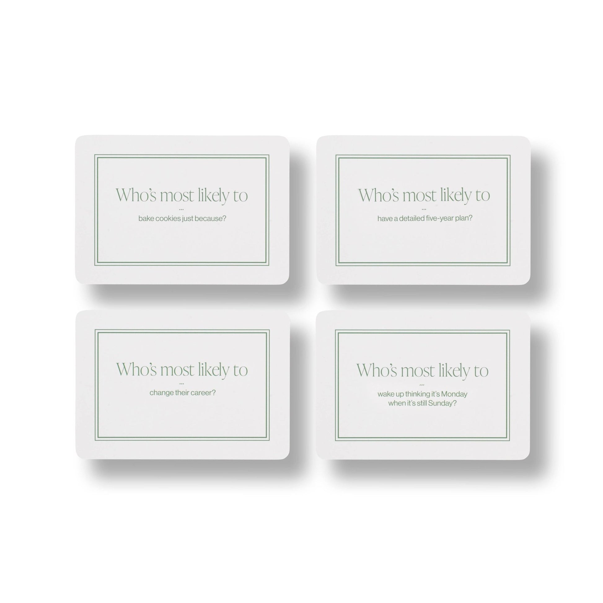 Dinner Party Playing Cards - Supper Stories - vibeboxshop