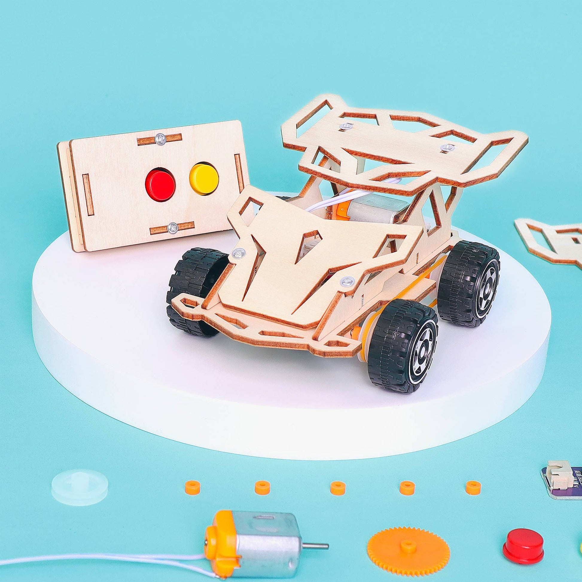 DIY Infrared Remote Controlled Car | STEM Toy - vibeboxshop
