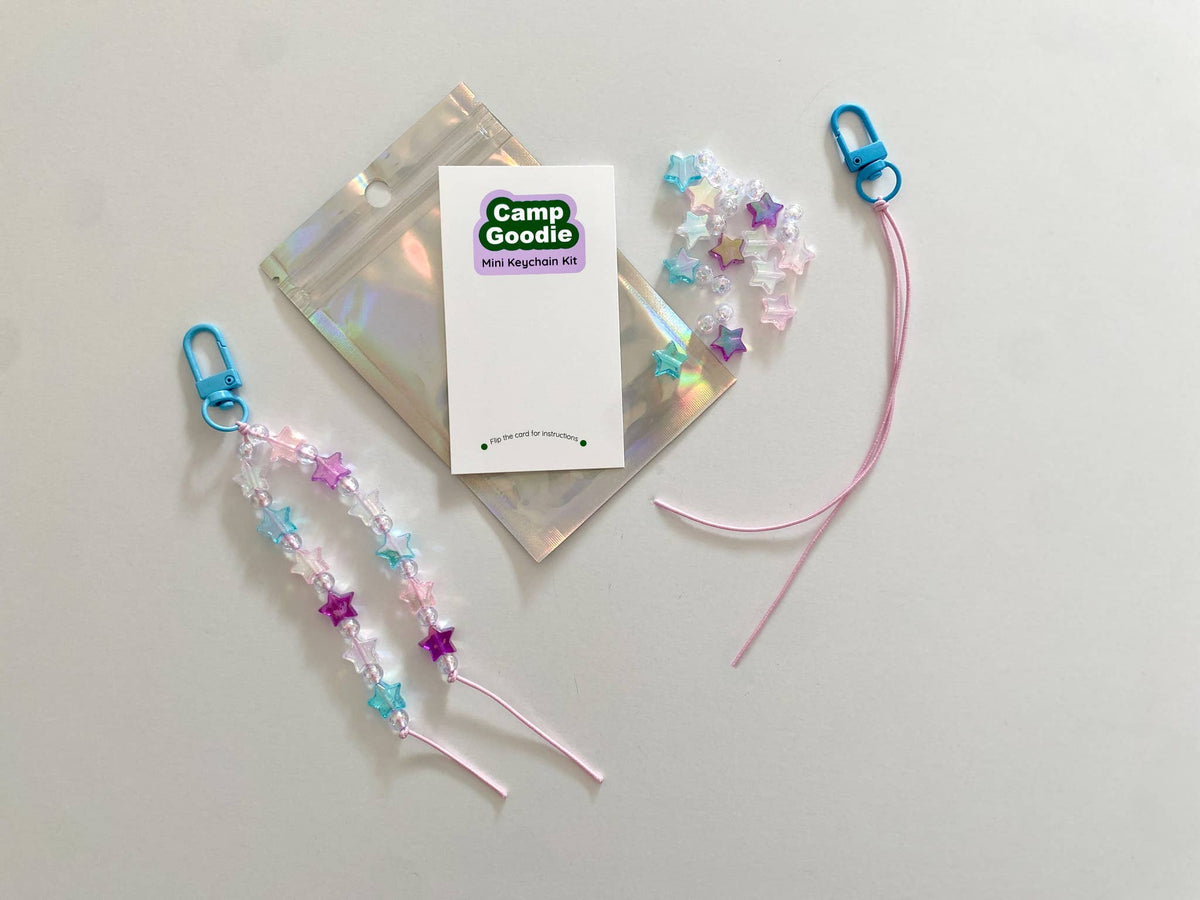 DIY Mini Keychain Kit | Stardust Blue - vibeboxshop