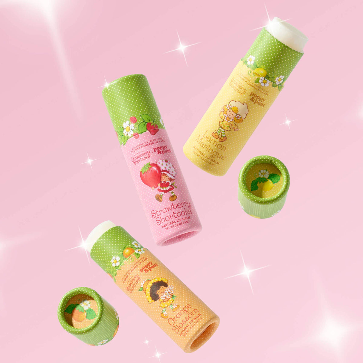 Lip Balm Trio Strawberry Shortcake | Berry Besties