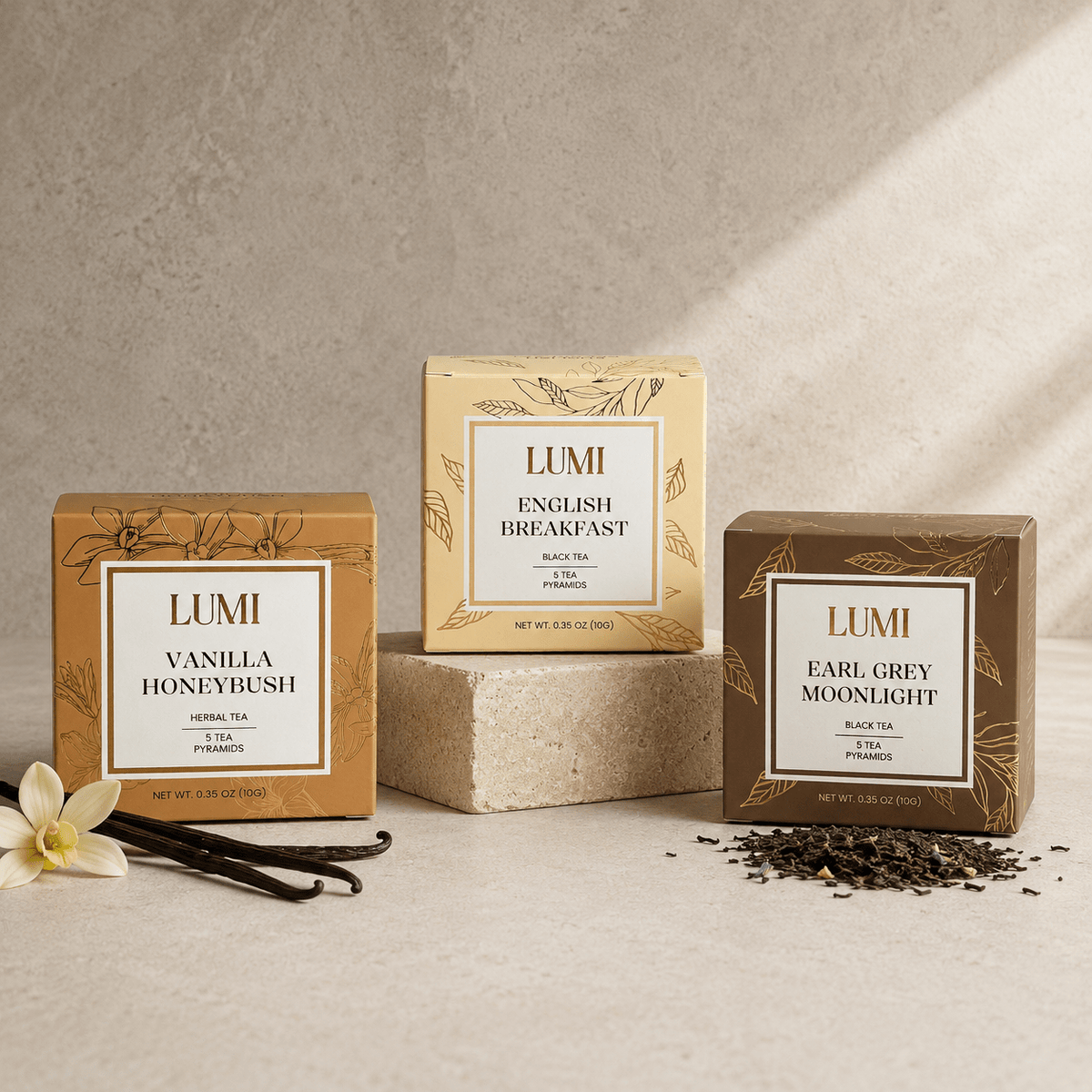 Earl Grey Moonlight Black Tea - 5 Premium Tea Bags - vibeboxshop