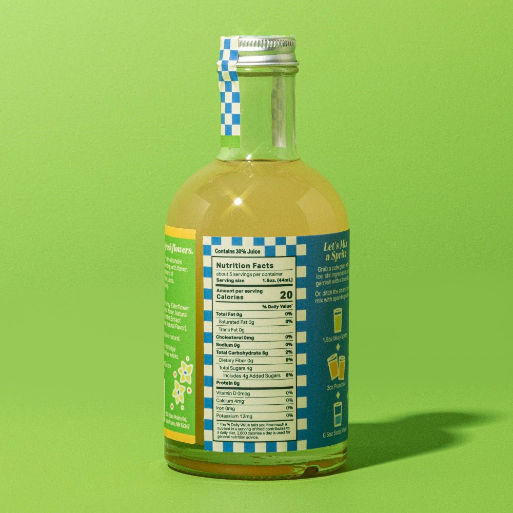 Elderflower Mint Spritz Mixer - vibeboxshop