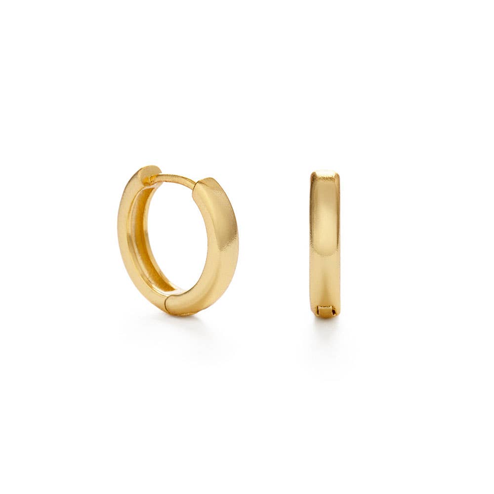 Every Day Gold Hoop Earrings - vibeboxshop