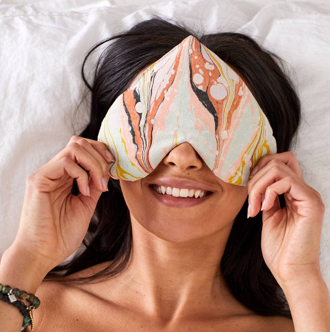 Eye Love Pillow - Rose Print - vibeboxshop