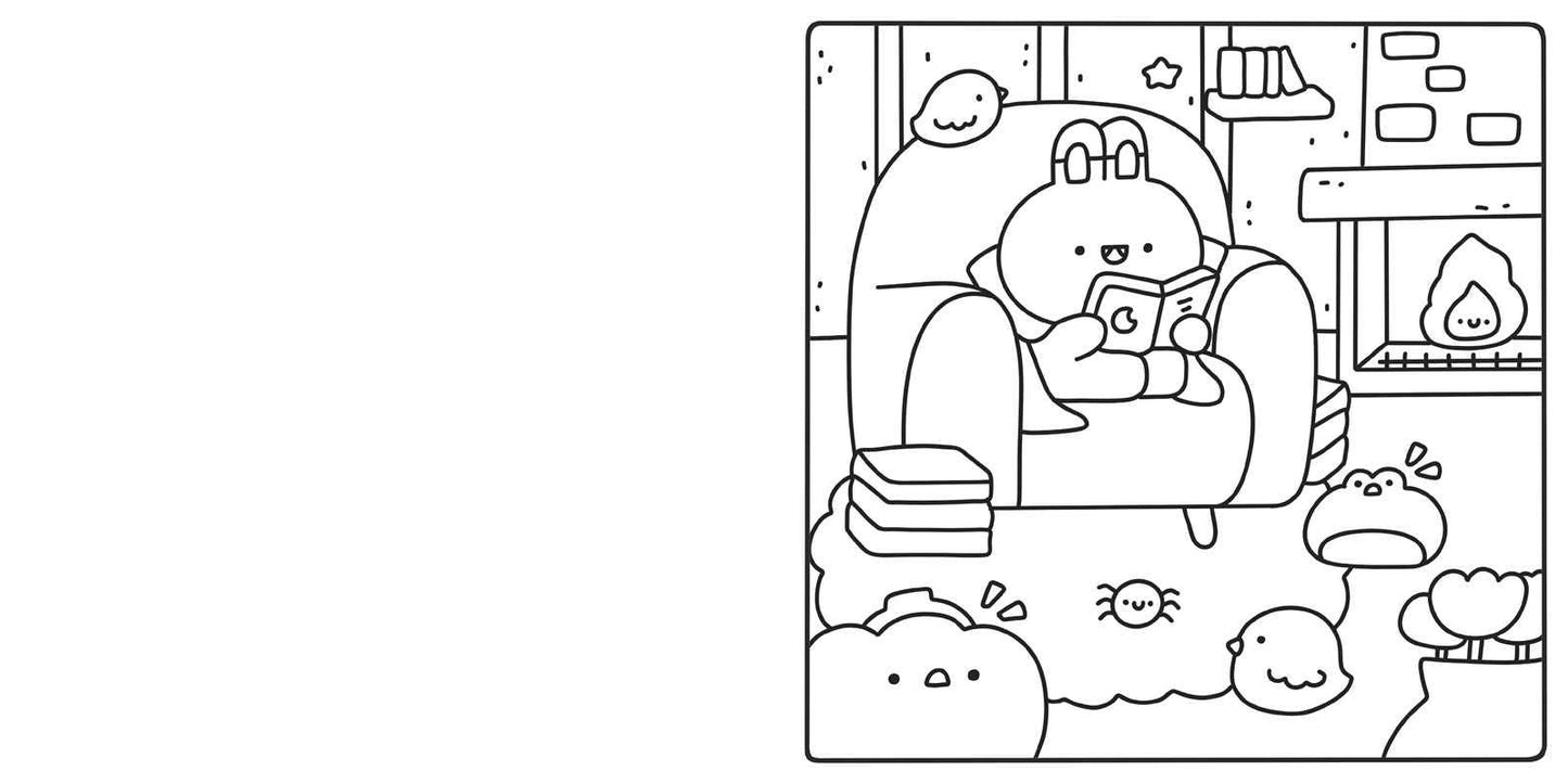 Spooky Cute & Cozy Coloring
