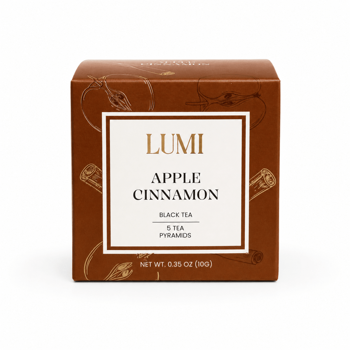Fall Apple Cinnamon Black Tea - 5 Premium Tea Bags - vibeboxshop