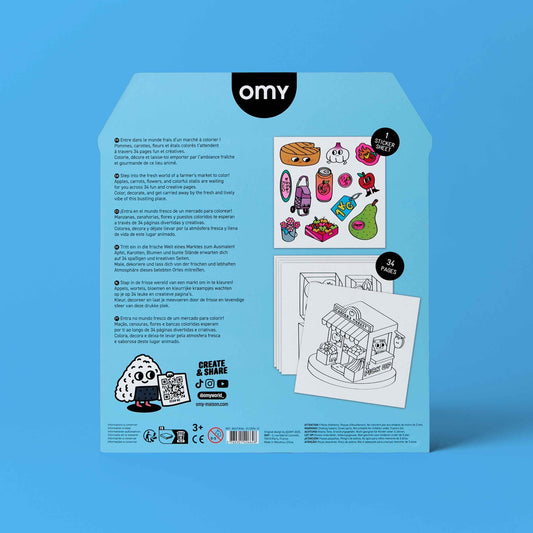 Farmer's Mrket Coloring Boutique - vibeboxshop