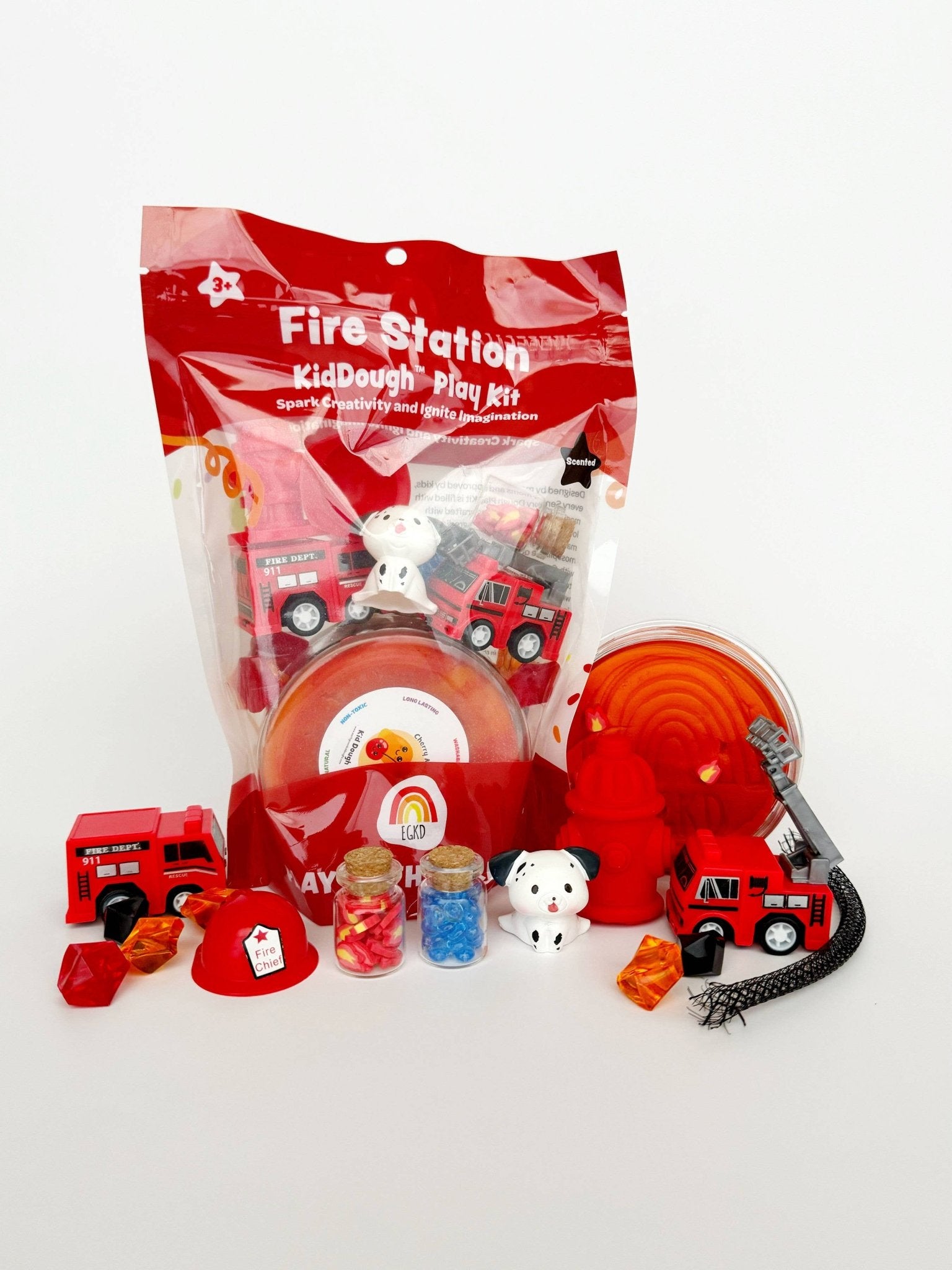 Fire Station KidDough Play Kit - vibeboxshop