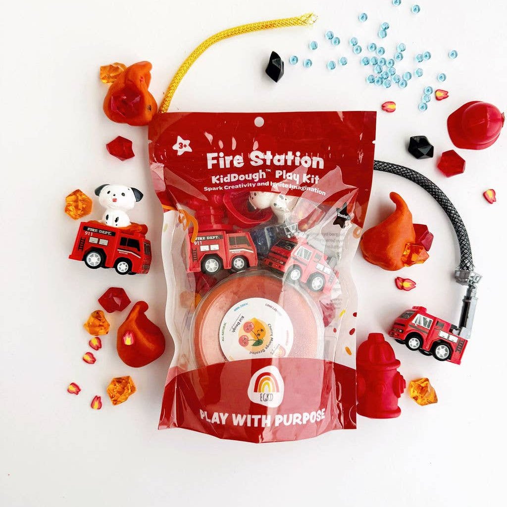 Fire Station KidDough Play Kit - vibeboxshop