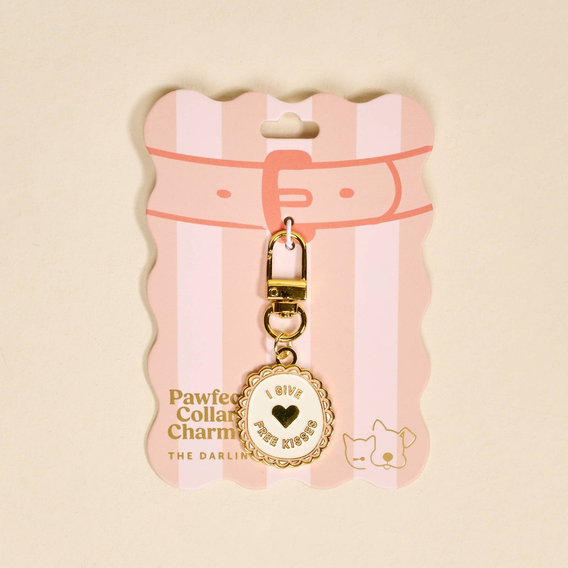 Free Kisses Collar Charm - vibeboxshop