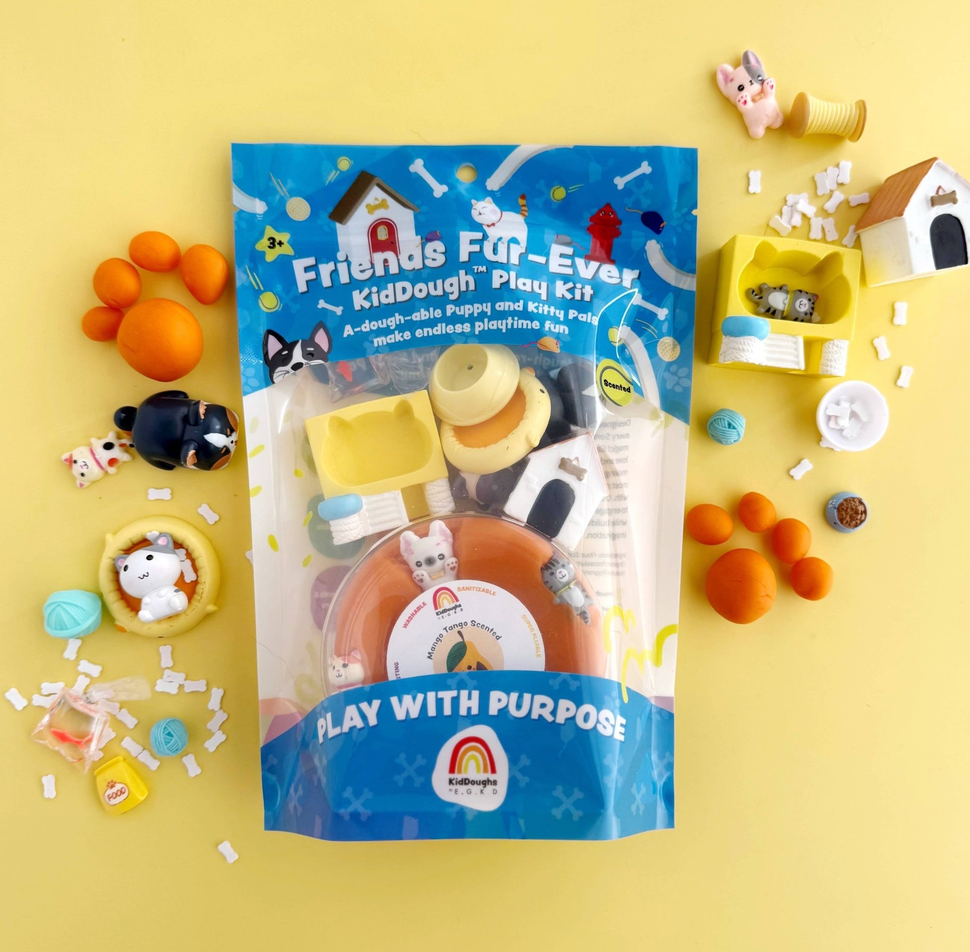 Friends Fur - ever KidDough Play Kit - vibeboxshop