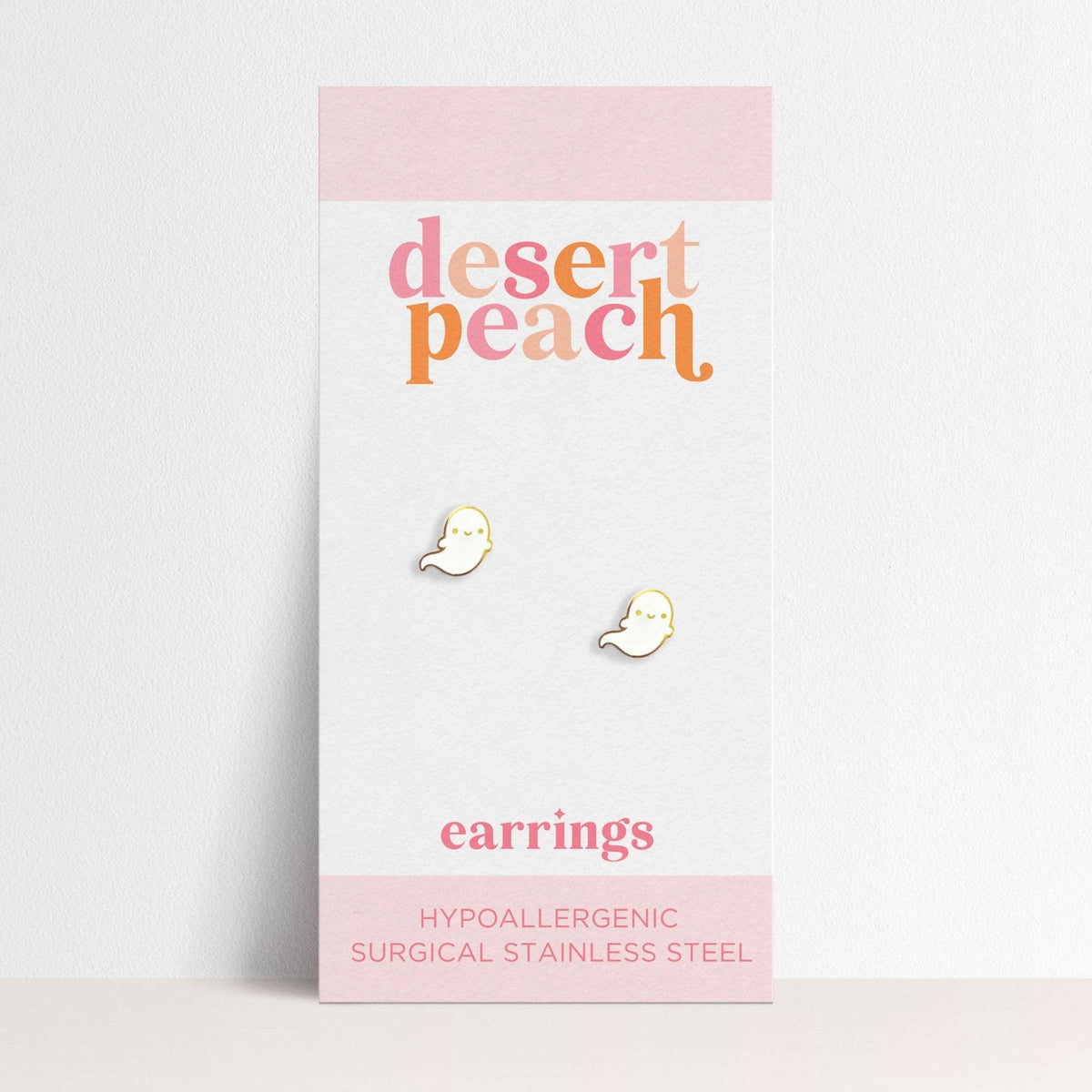 Ghost Stud Earrings - vibeboxshop