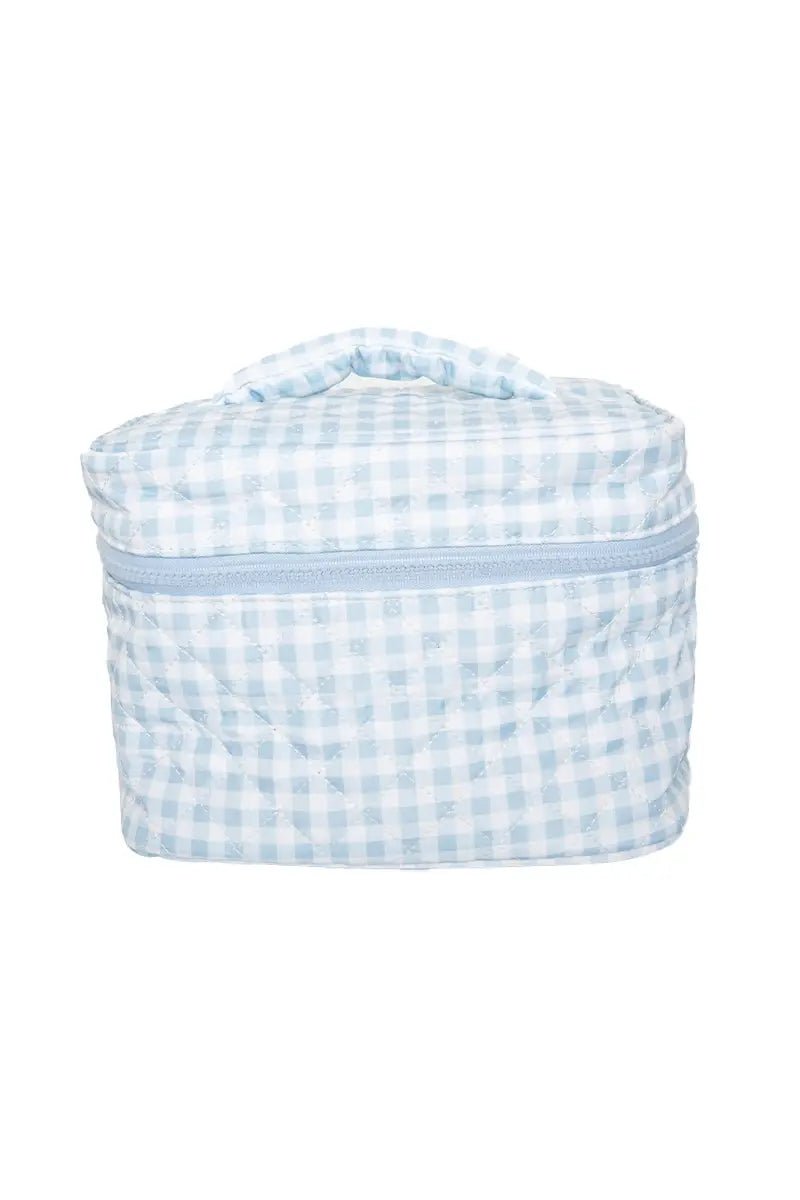 Gingham Make Up Bag - vibeboxshop