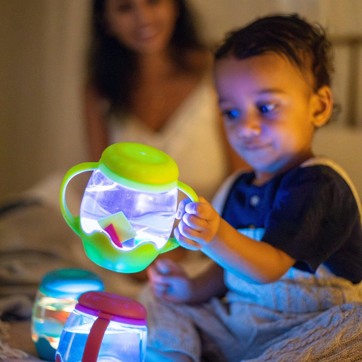 Glo Pals Mini Sensory Jar and Silicone - vibeboxshop
