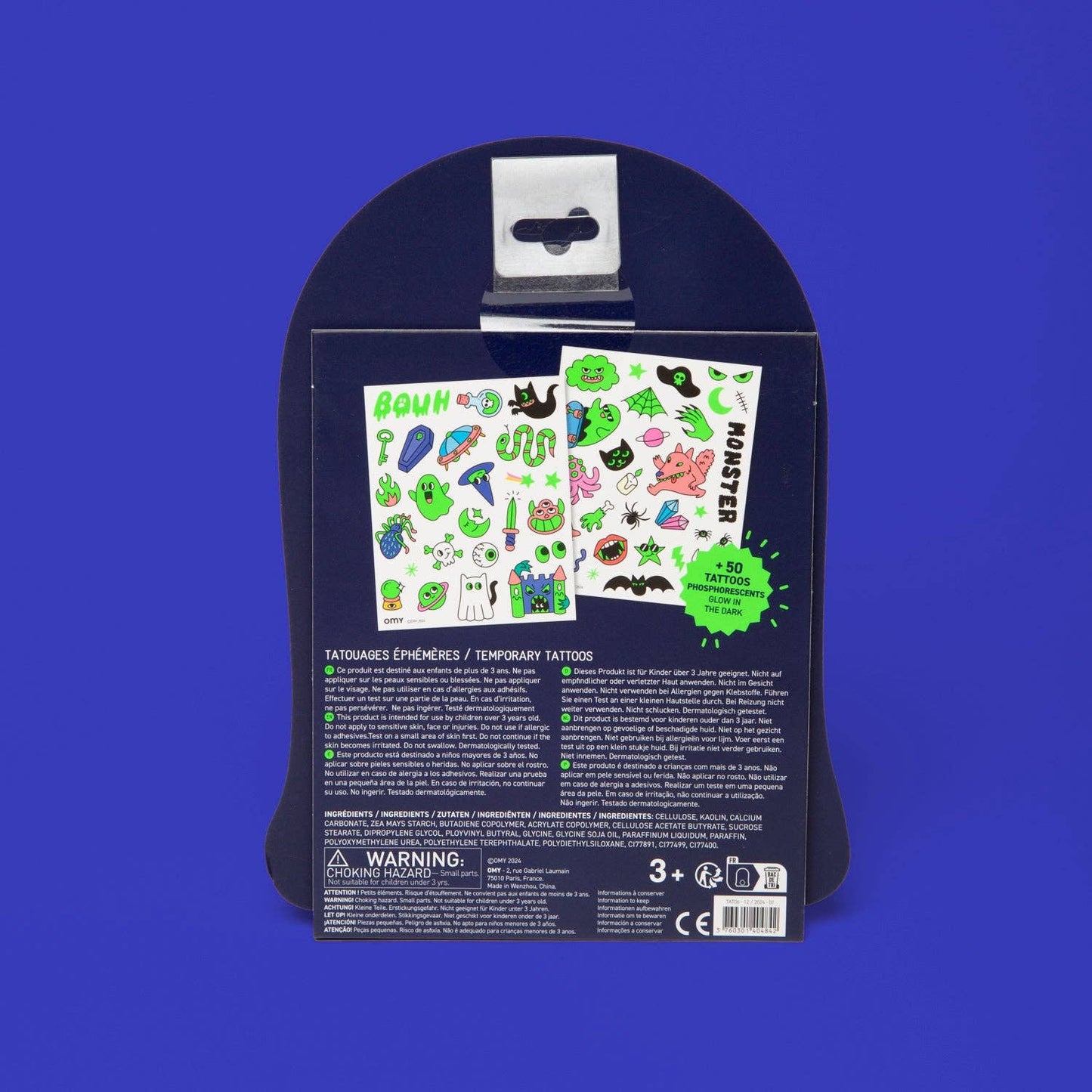 Glow in the Dark Temporary Tattoos - vibeboxshop