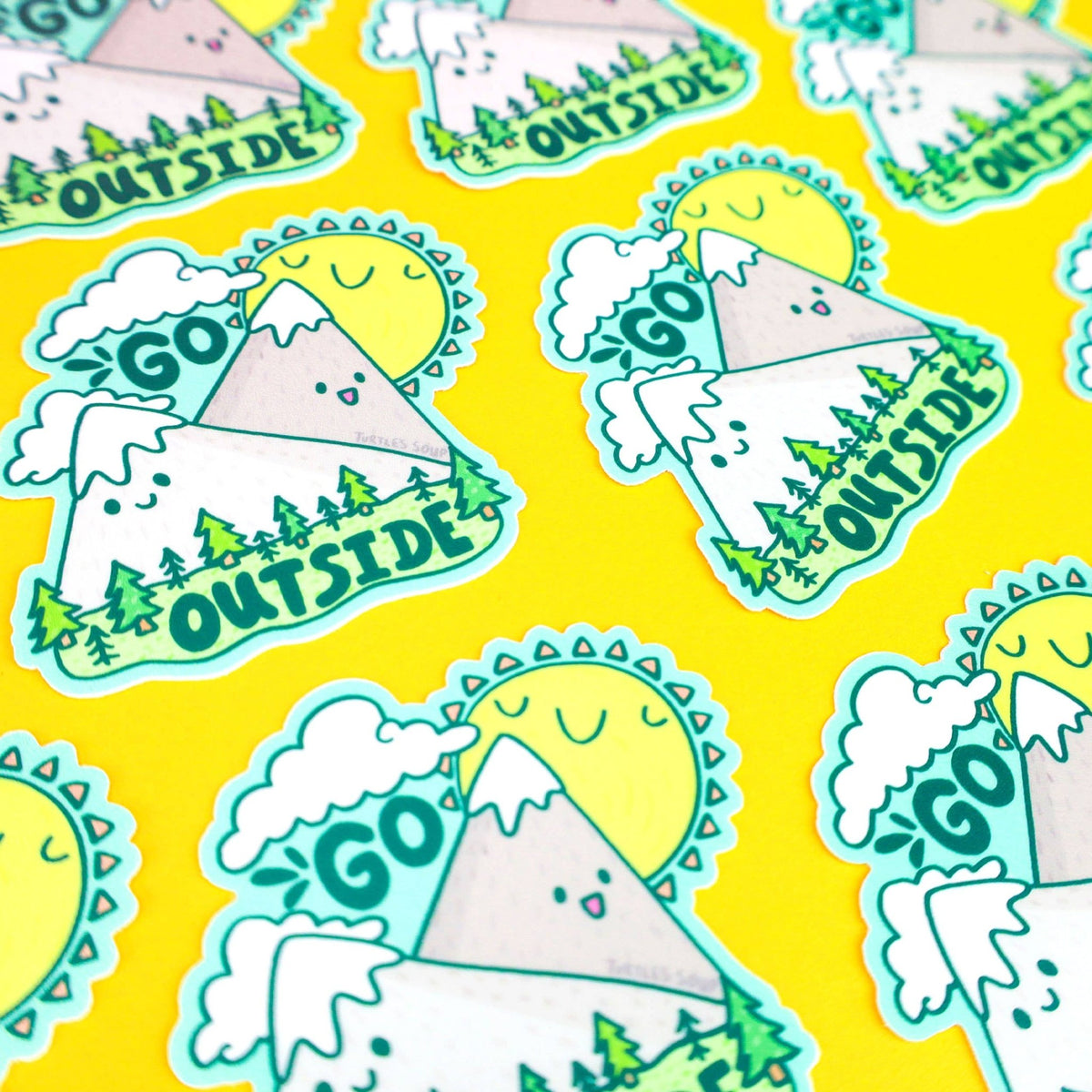 Go Outside Sticker - vibeboxshop