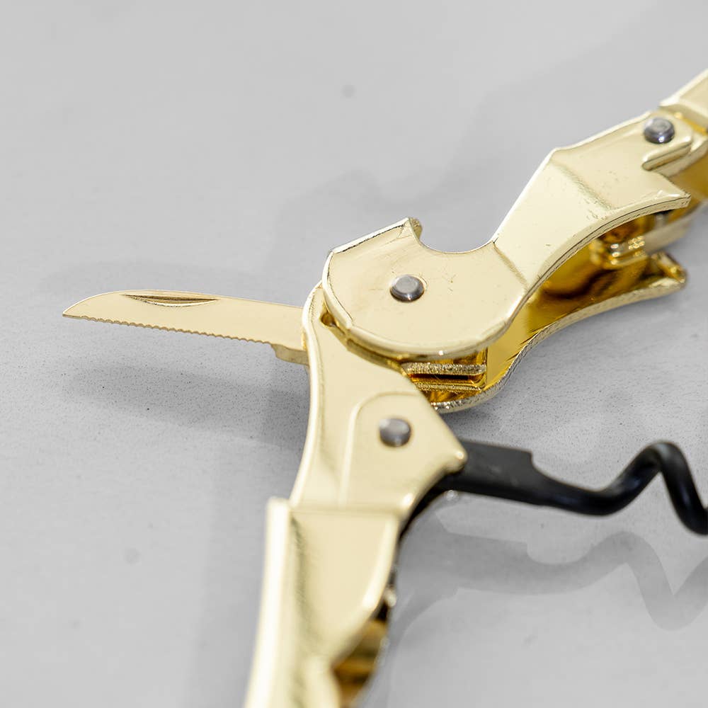 Gold Wine Opener - vibeboxshop
