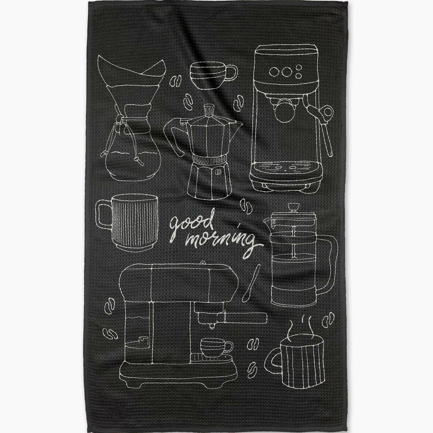 Good Morning Coffee Tea Towel - vibeboxshop