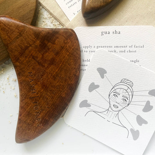 Gua Sha: Wood Gua Sha - vibeboxshop