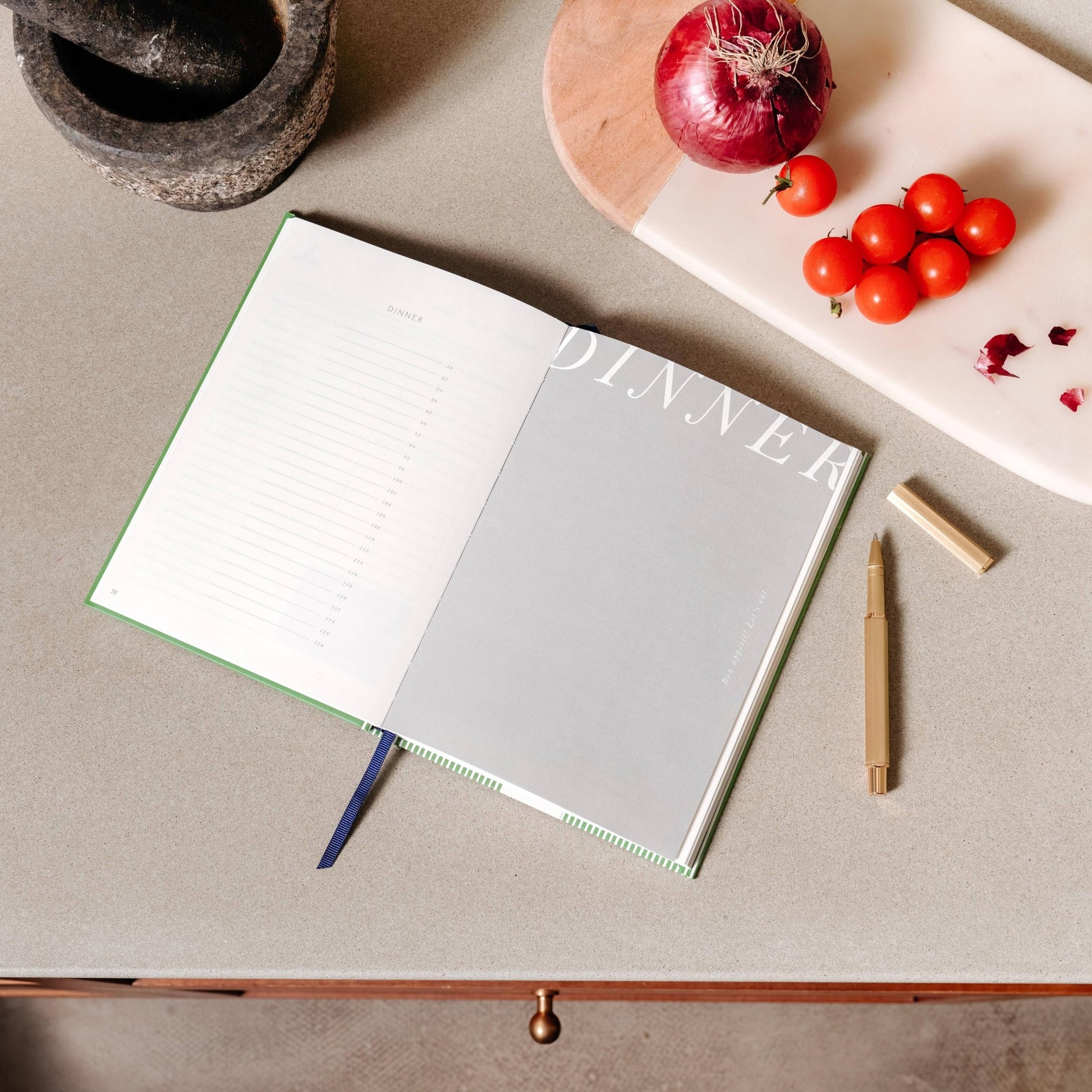 Guided Recipe Journal | Harvest - vibeboxshop