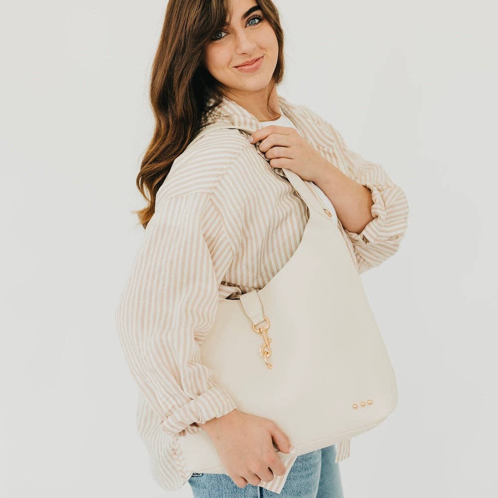 Haddie Hobo Vegan Leather Tote - vibeboxshop