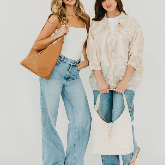 Haddie Hobo Vegan Leather Tote - vibeboxshop