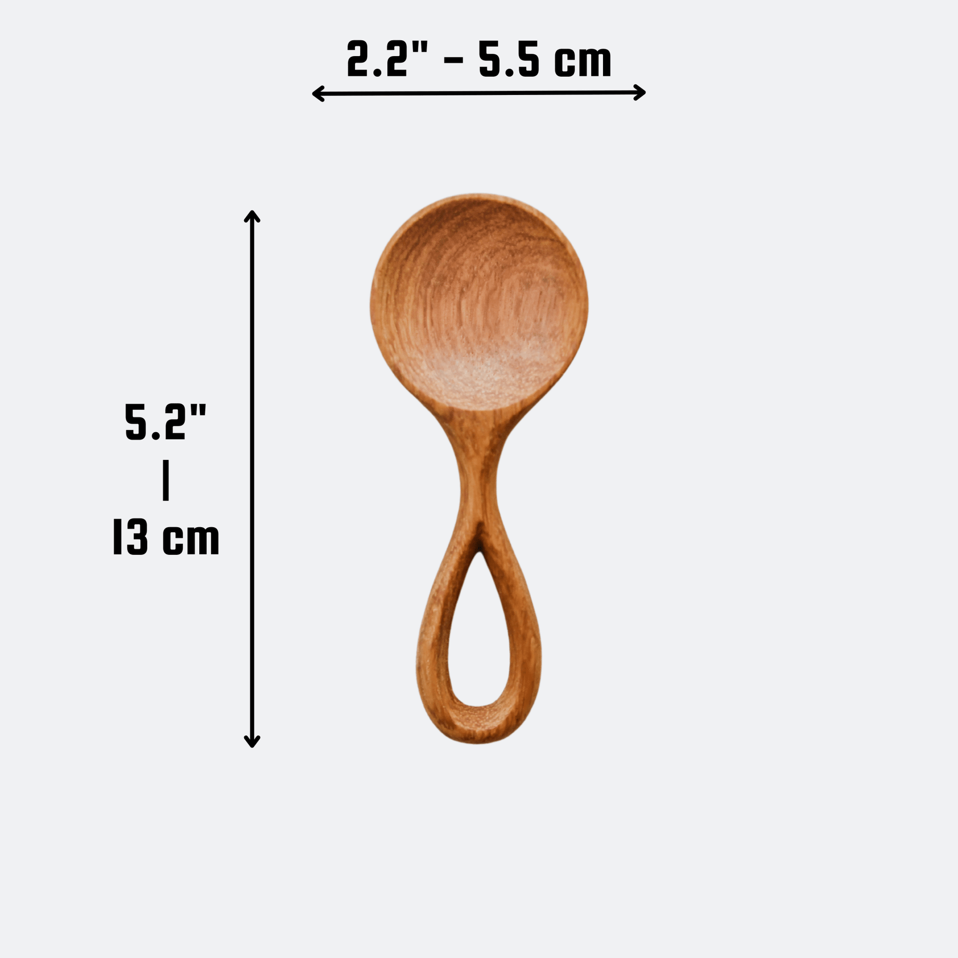 Handcarved Wooden Coffee & Tea Spoon - vibeboxshop