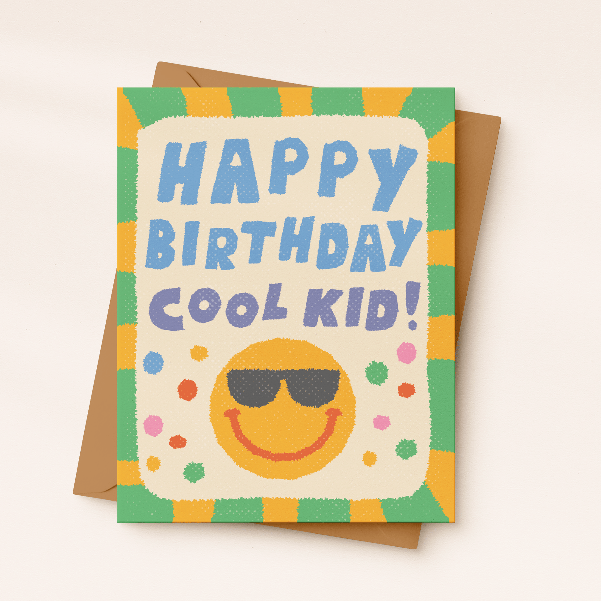 Happy Birthday Cool Kid Card - vibeboxshop