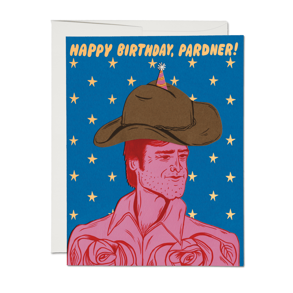 Happy Birthday Pardner Card - vibeboxshop