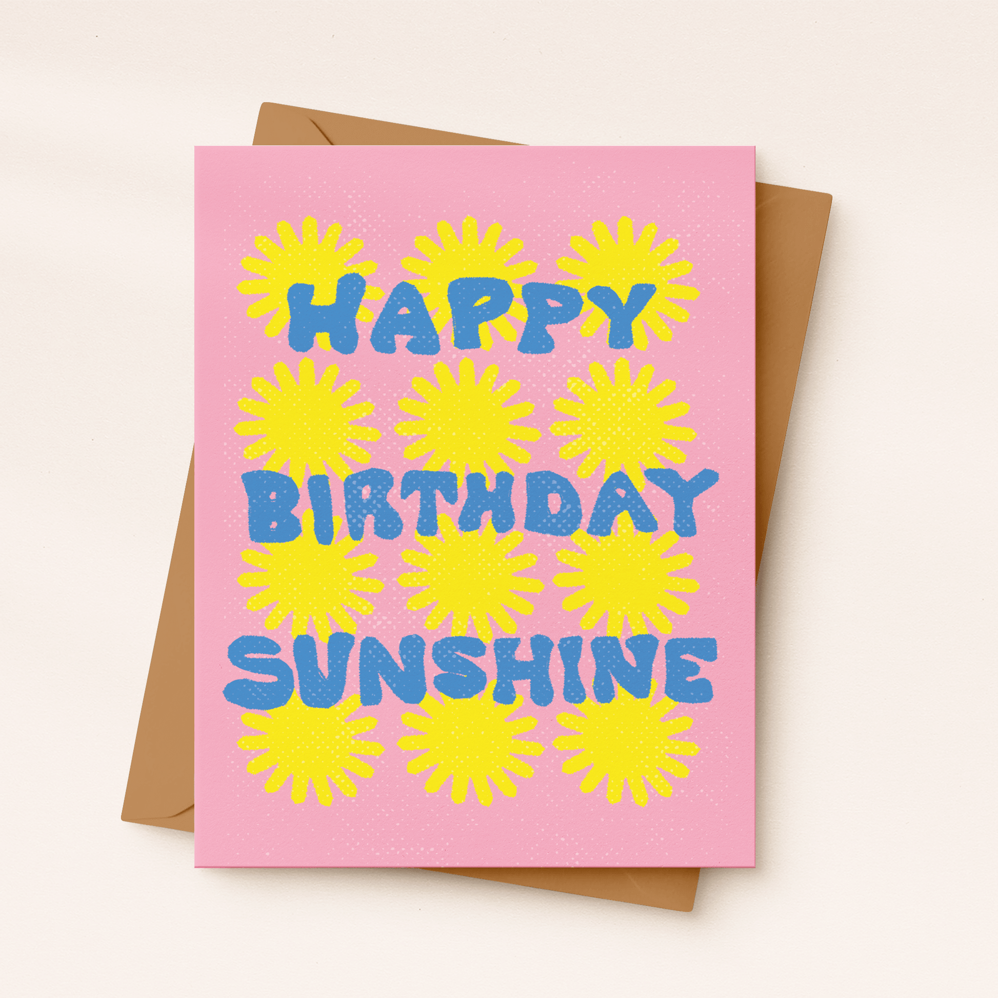 Happy Birthday Sunshine Card - vibeboxshop