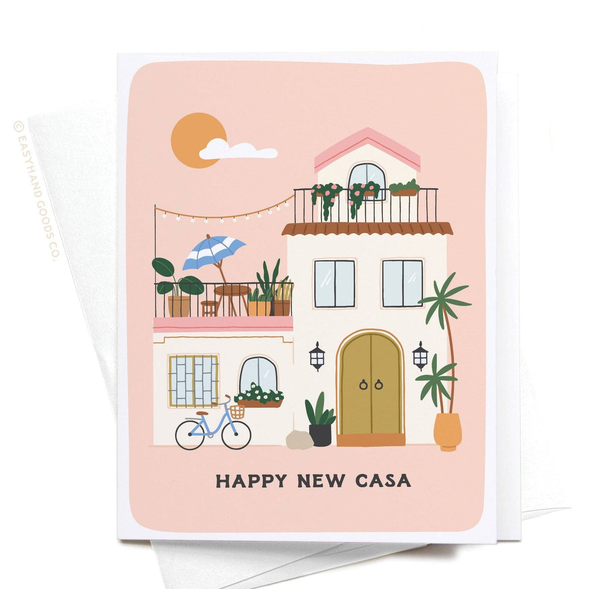 Happy New Casa Greeting Card - vibeboxshop