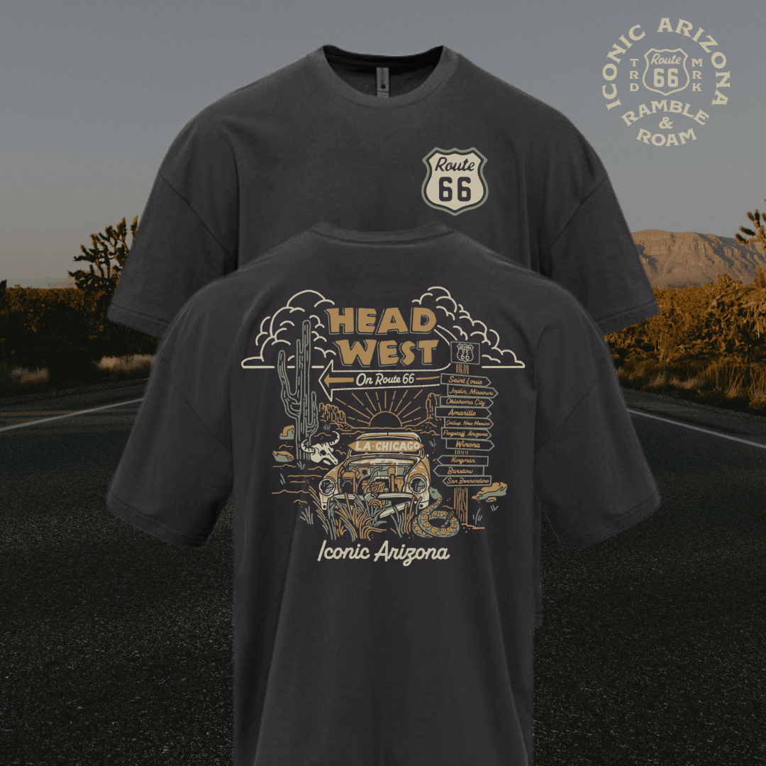 Head West Unisex Tee - vibeboxshop