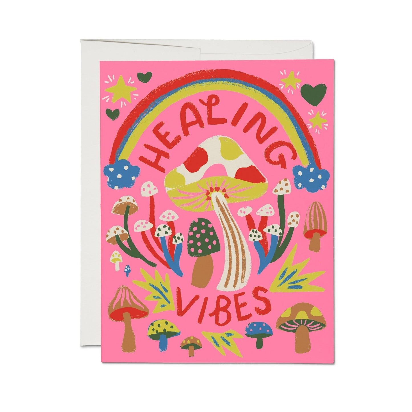 Healing Vibes Greeting Card - vibeboxshop
