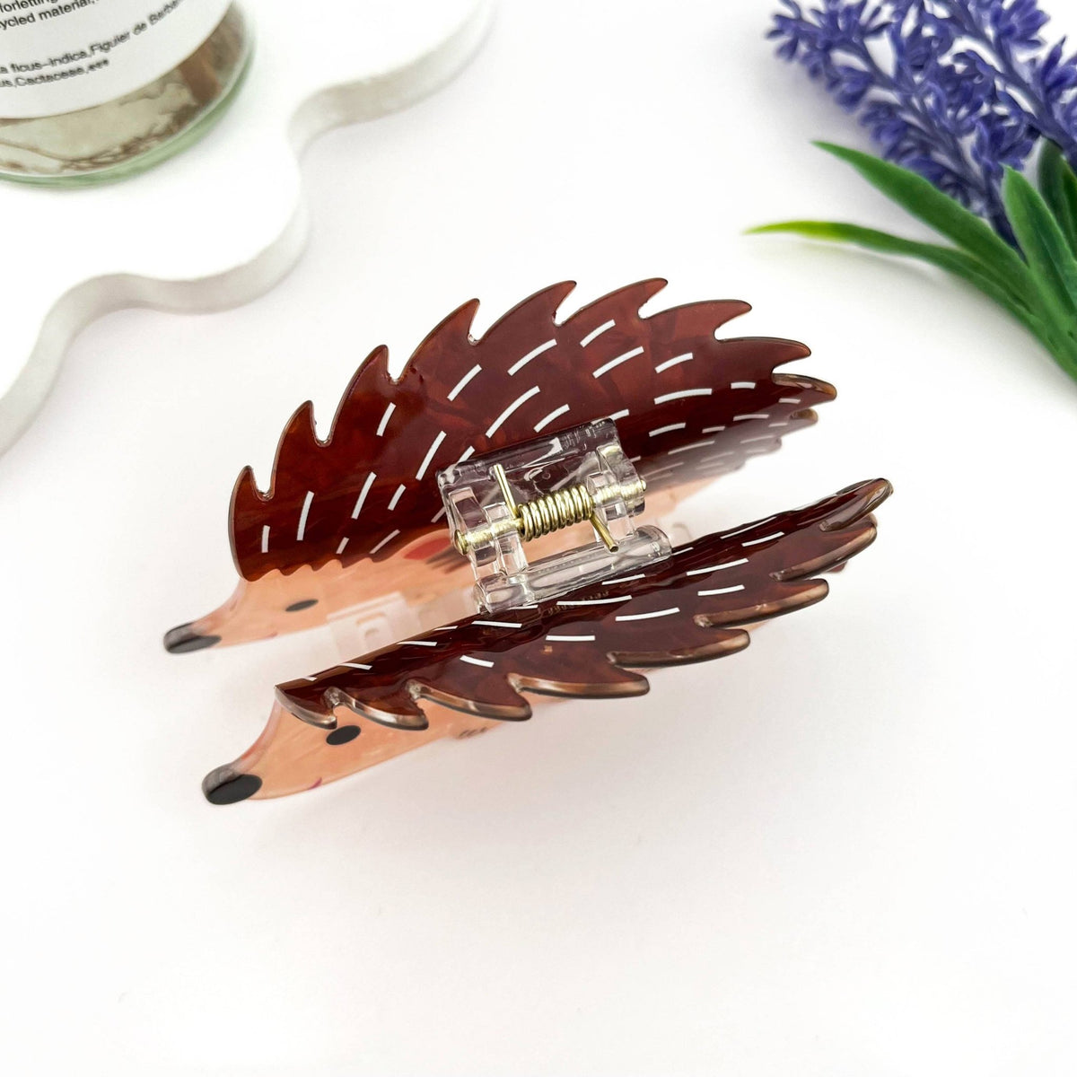 Hedgehog Hair Clip - vibeboxshop