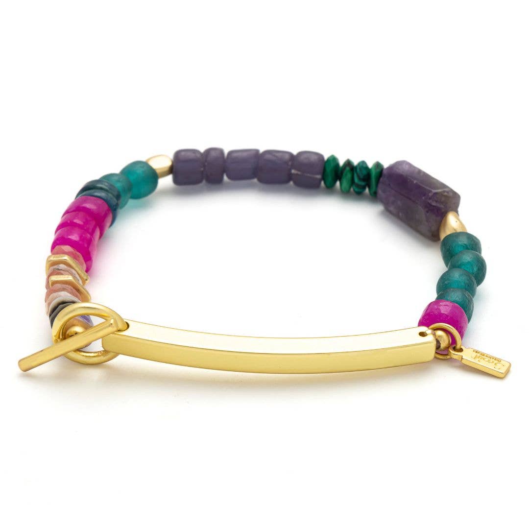 Hidden Message Bracelet - Strong AF - vibeboxshop