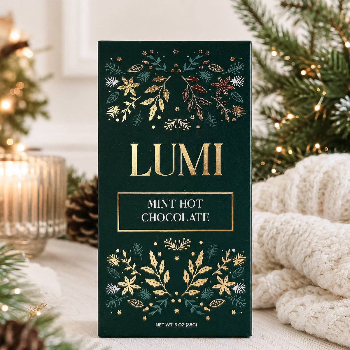 Holiday Mint Hot Chocolate, 3 oz - vibeboxshop