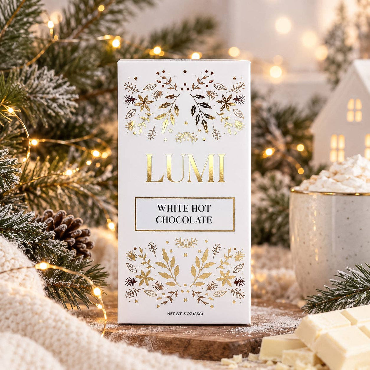Holiday White Hot Chocolate, 3 oz - vibeboxshop