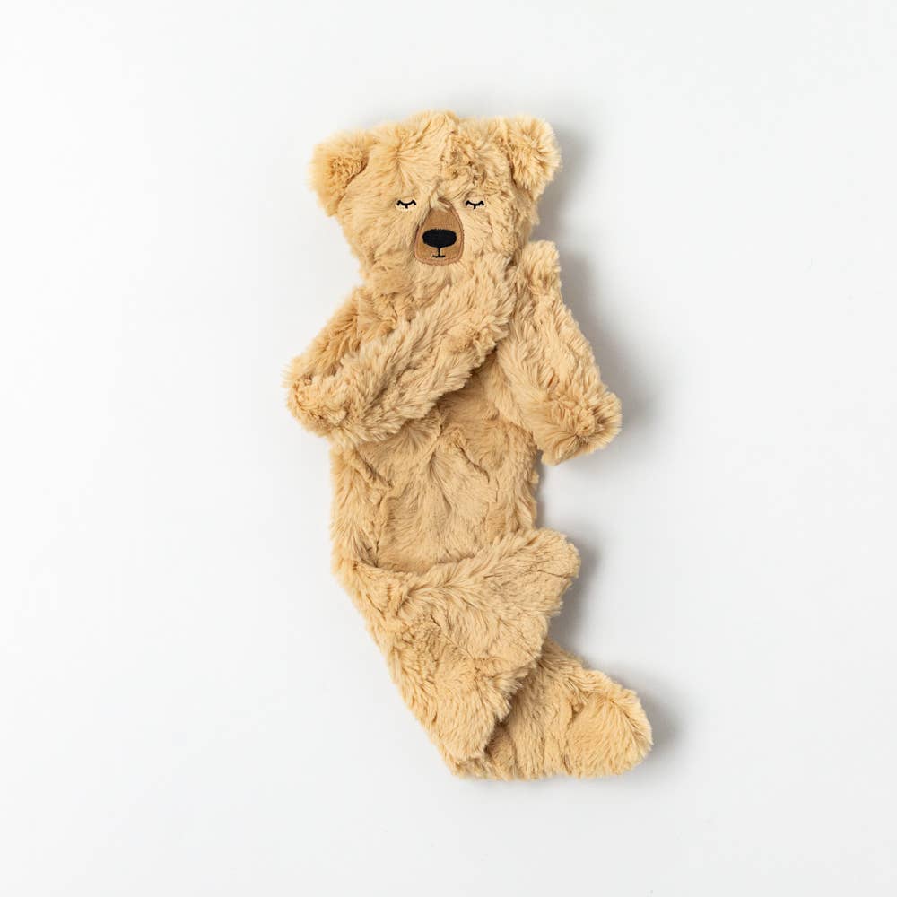 Honey Bear's Gratitude Plush Snuggler Set - vibeboxshop