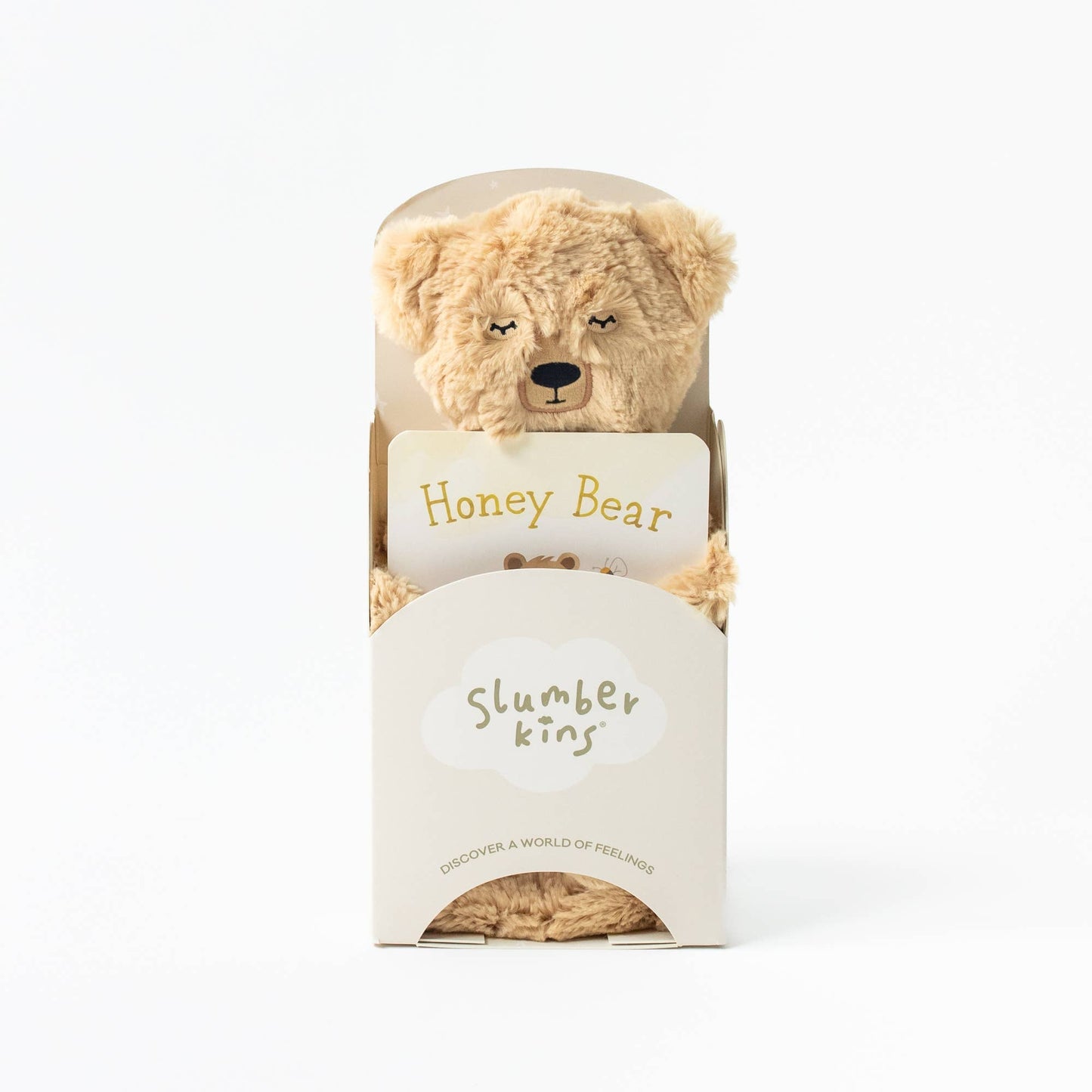 Honey Bear's Gratitude Plush Snuggler Set - vibeboxshop