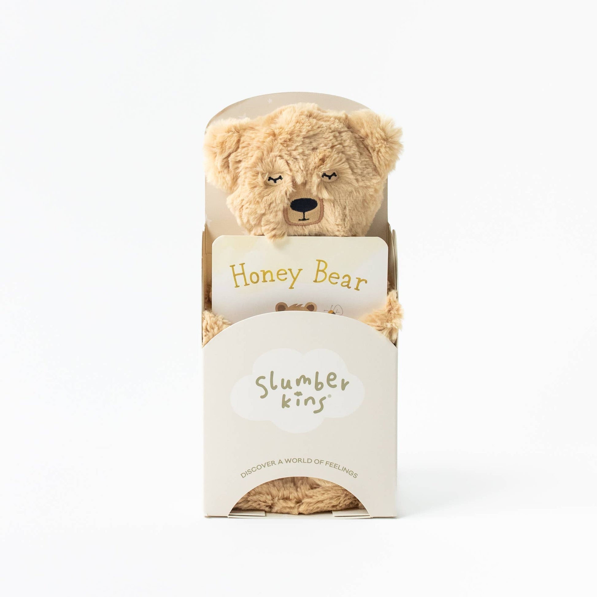 Honey Bear's Gratitude Plush Snuggler Set - vibeboxshop