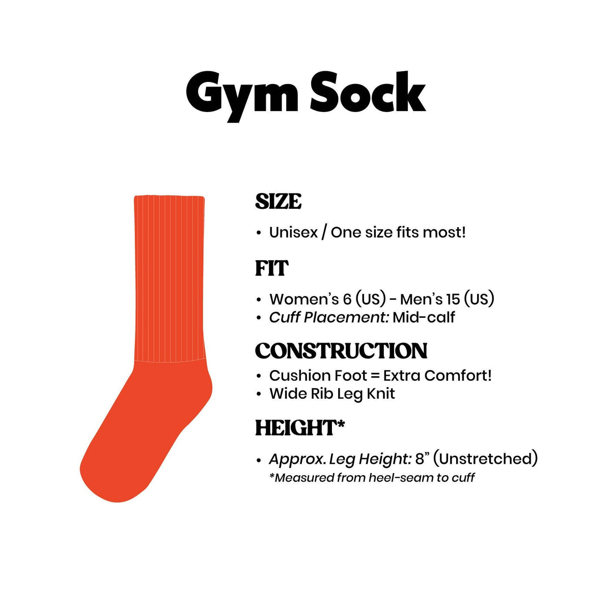 Hot Mom Gym Crew Socks - vibeboxshop