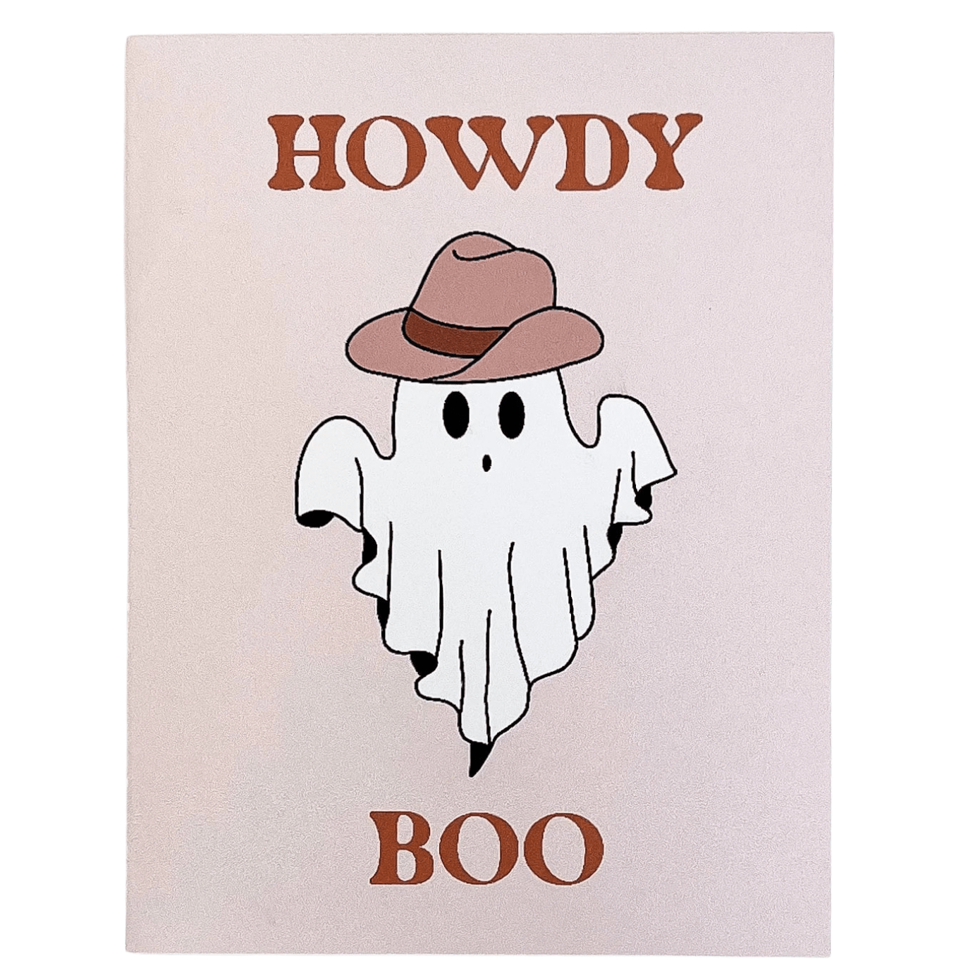 Howdy Boo Greeting Card - vibeboxshop
