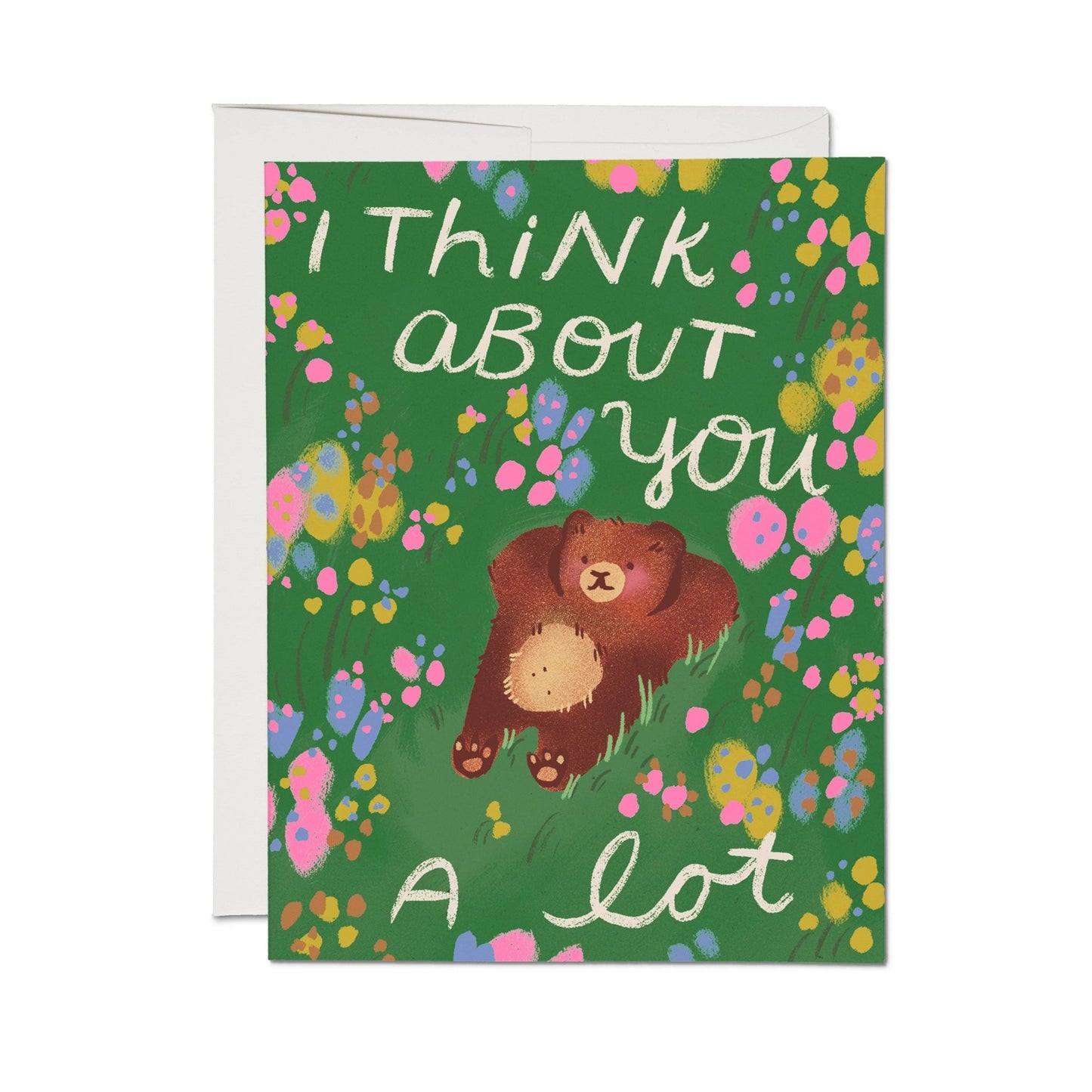 I Think About You Alot Greeting Card - vibeboxshop