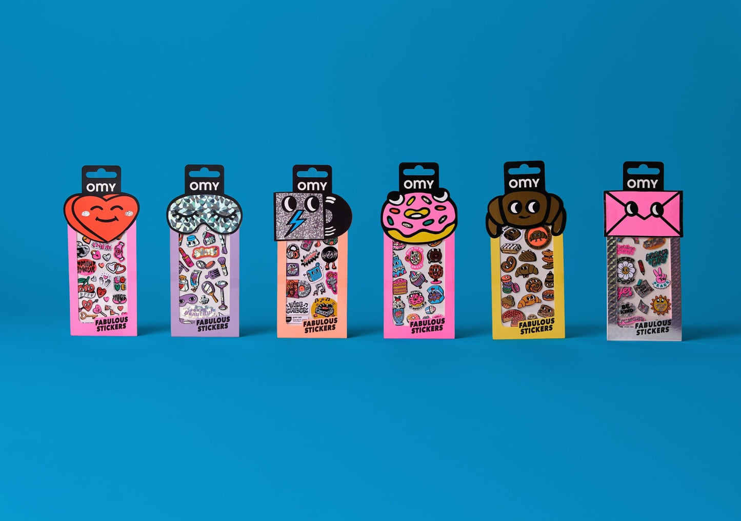 Iconic Assorted Stickers - vibeboxshop